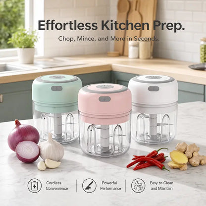 Electric Mini Vegetable Chopper