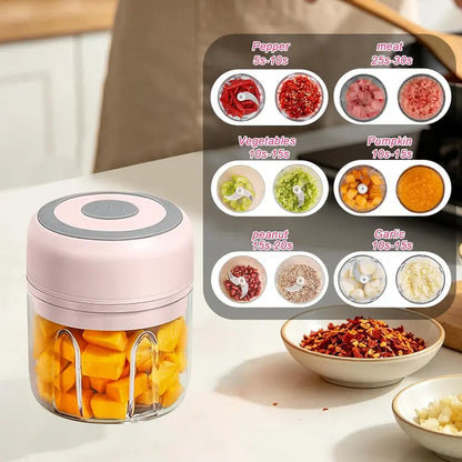 Electric Mini Vegetable Chopper