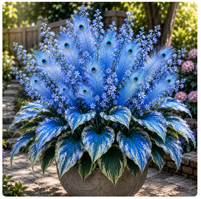 🌿🔥 Picomek Hosta Corms – Stunning Colors That Brighten Any Space 🦚