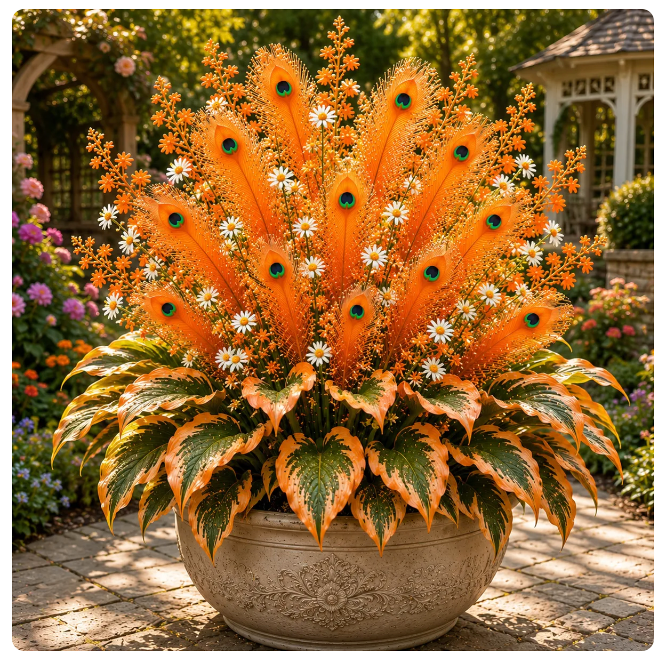 🌿🔥 Picomek Hosta Corms – Stunning Colors That Brighten Any Space 🦚